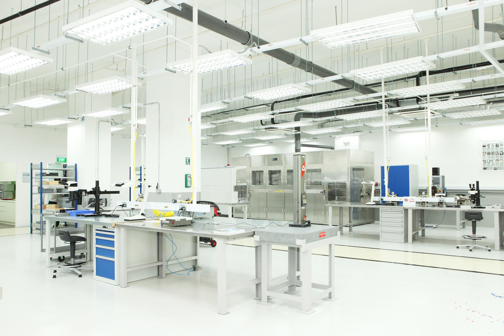 FAG航空航天新加坡公司的軸承測試、修復(fù)和再制造中心概覽圖。